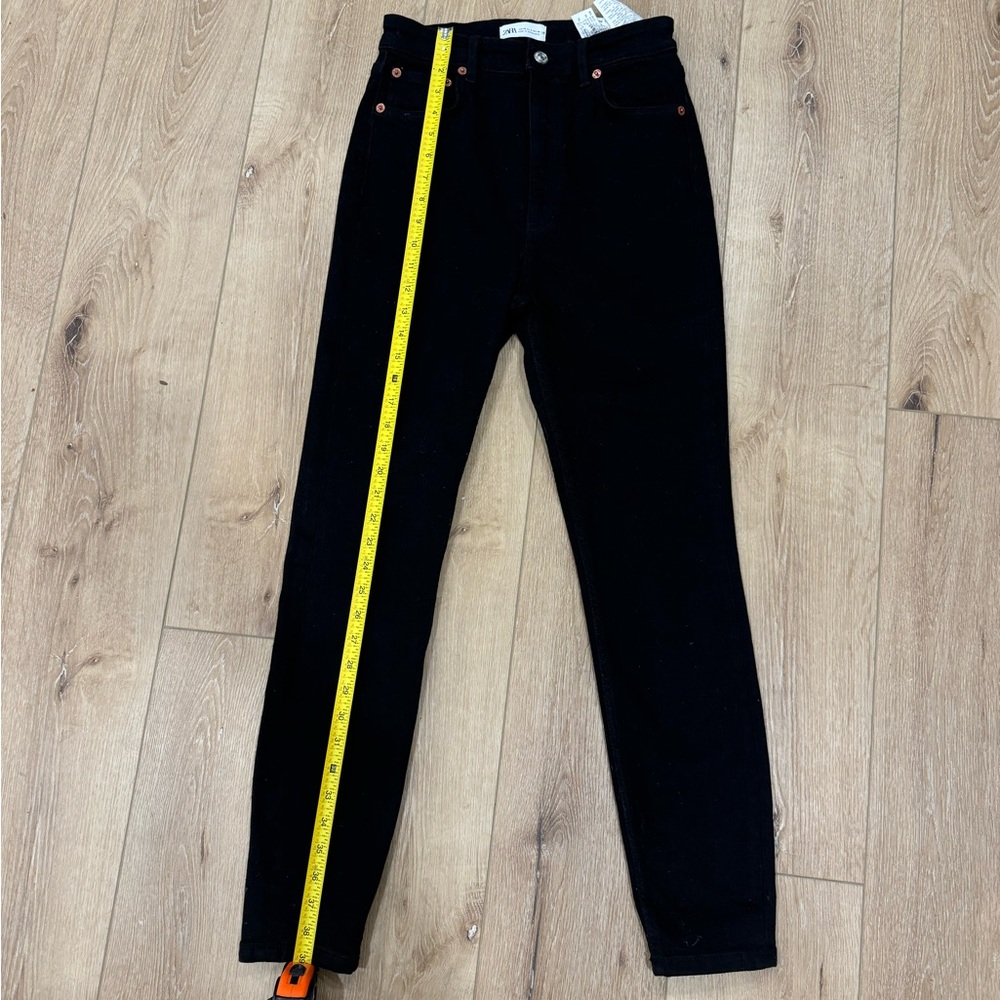 Zara high-rise ankle skinny jeans